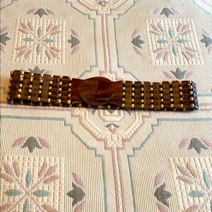 Wooden Beaded Belt